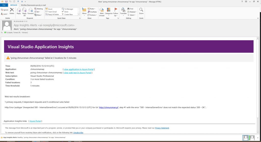 appinsights-fail-email